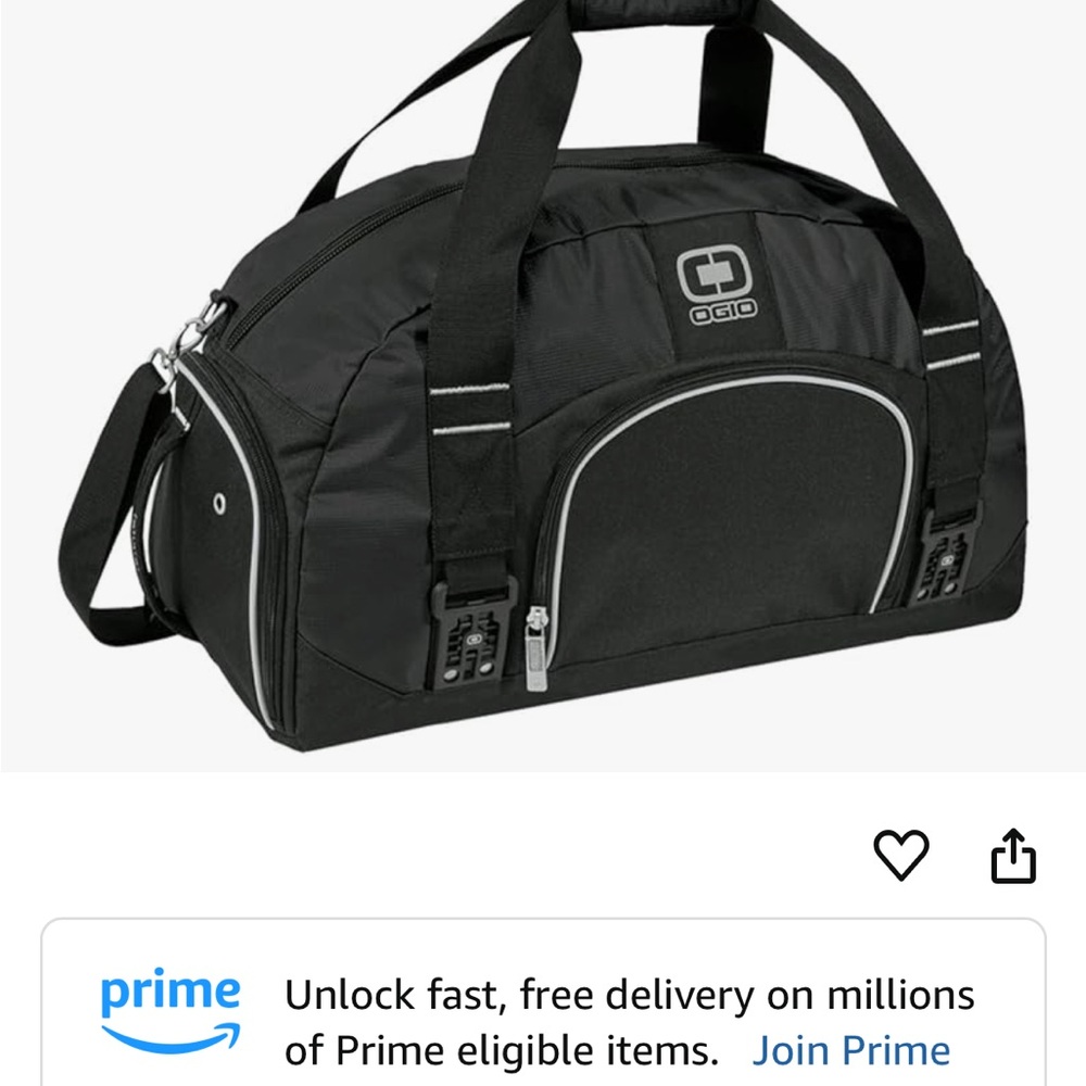OGIO Black Duffel Bag